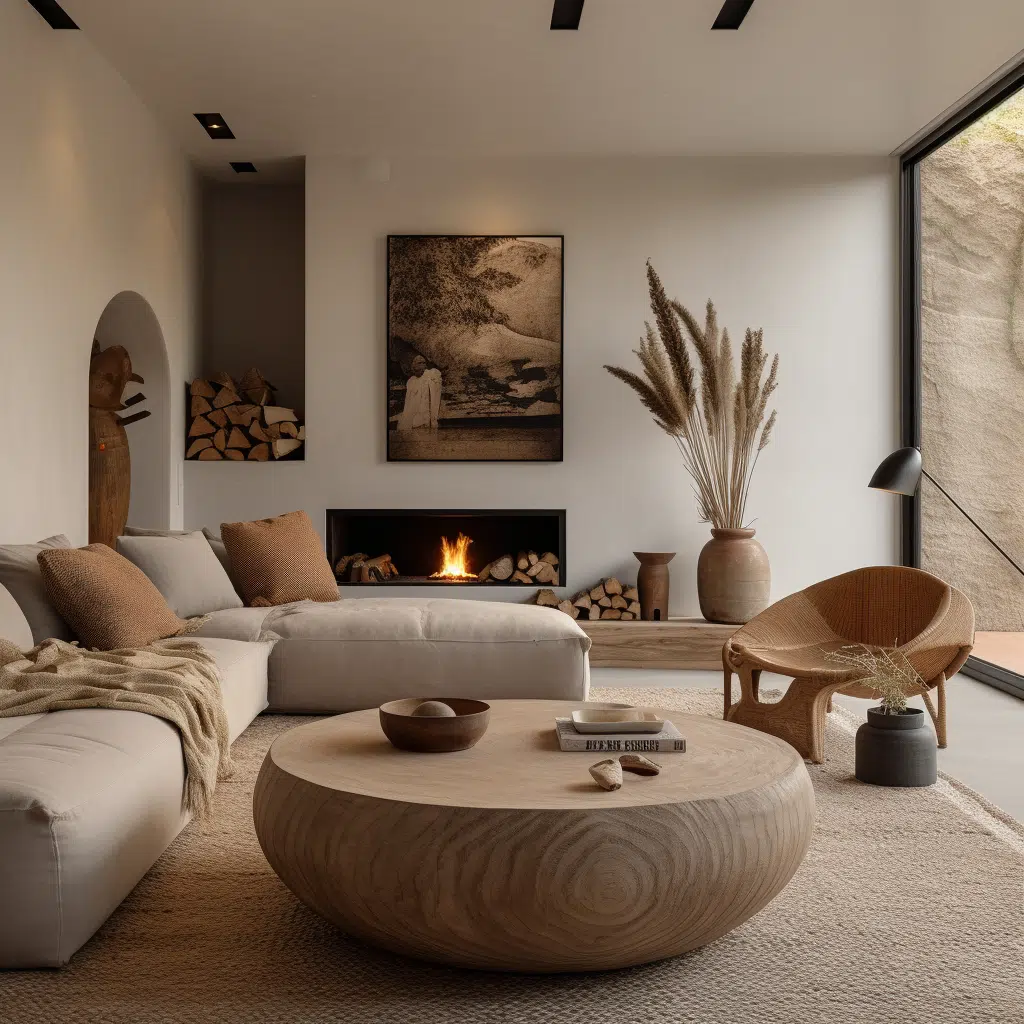 Earths Embrace Cozy Earthy Living Rooms Await Quiet Minimal