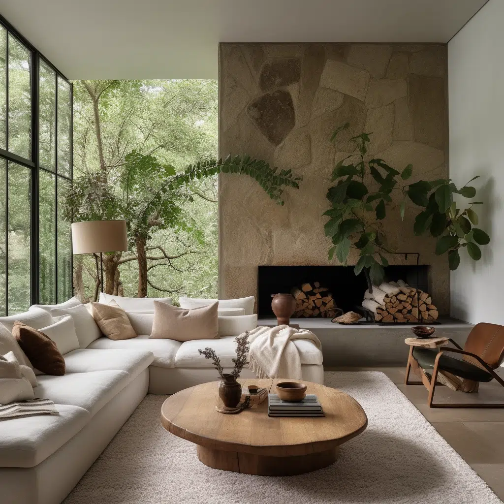 Earths Embrace Cozy Earthy Living Rooms Await Quiet Minimal