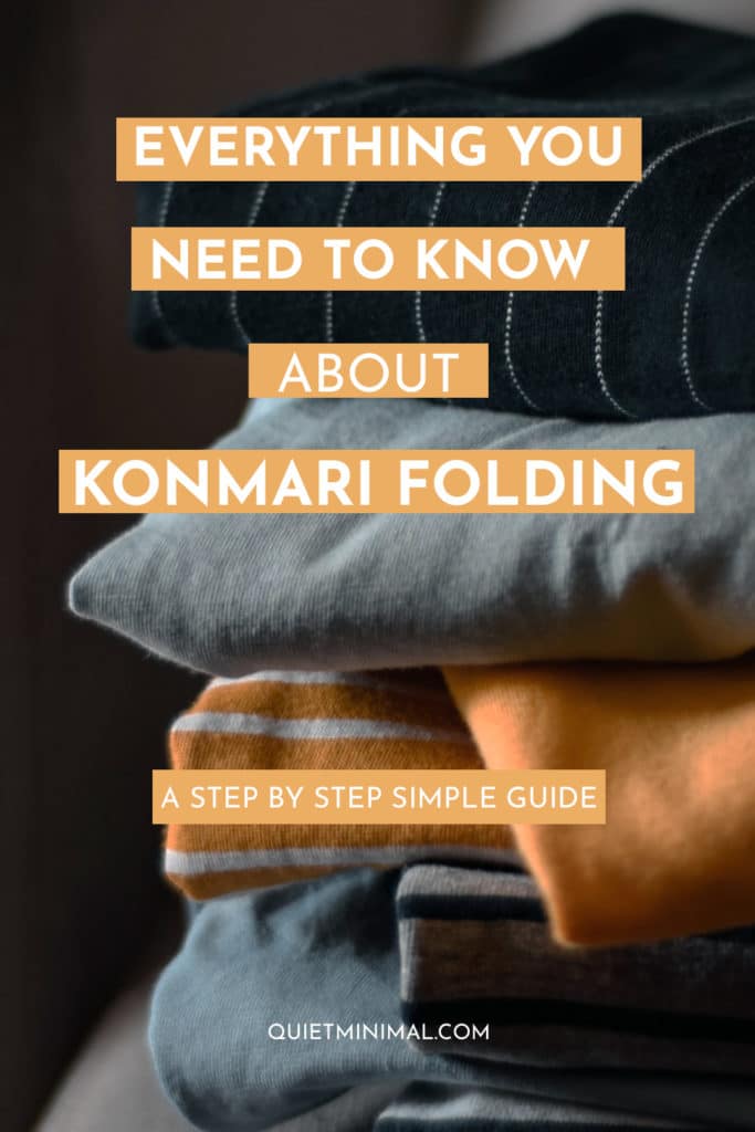Everything you need to know about the Konmari folding method