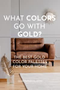 What Goes with Gold? Colors That Go With Gold