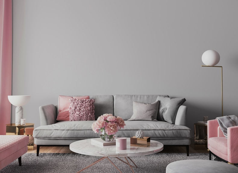 accent colors for red walls