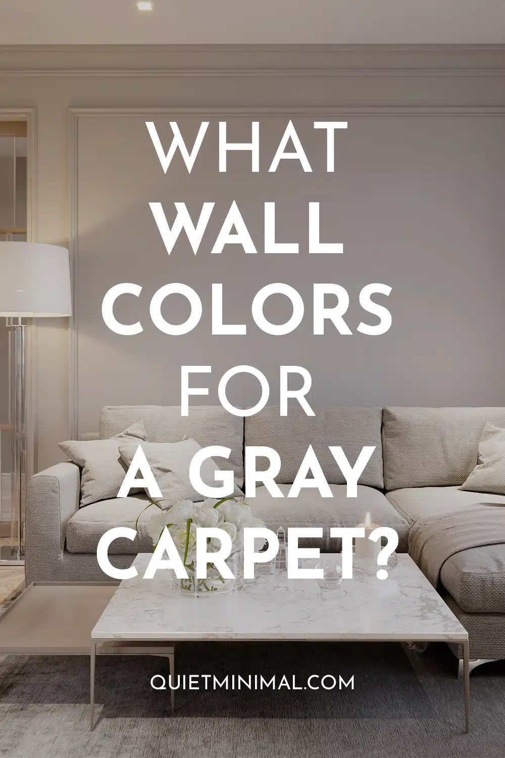 grey carpet wall color ideas