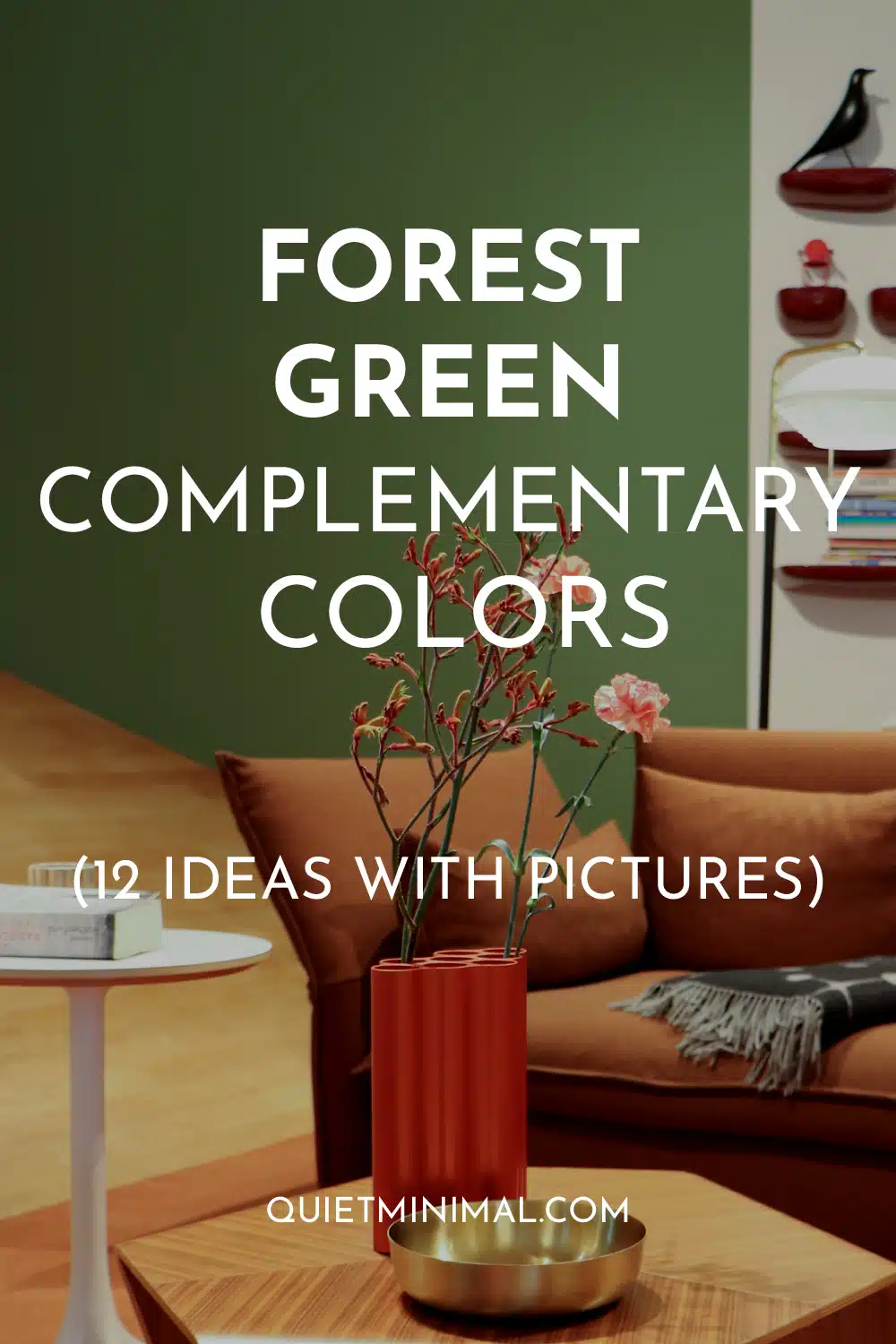 what colors go with forest green
