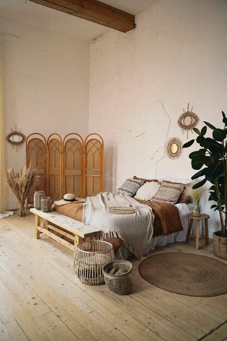 beige bedroom inspiration use different beige textures