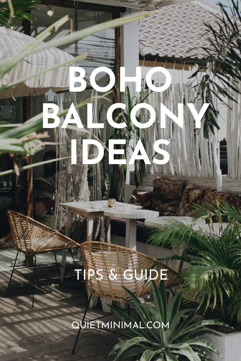 boho balcony idea, tips, and guide