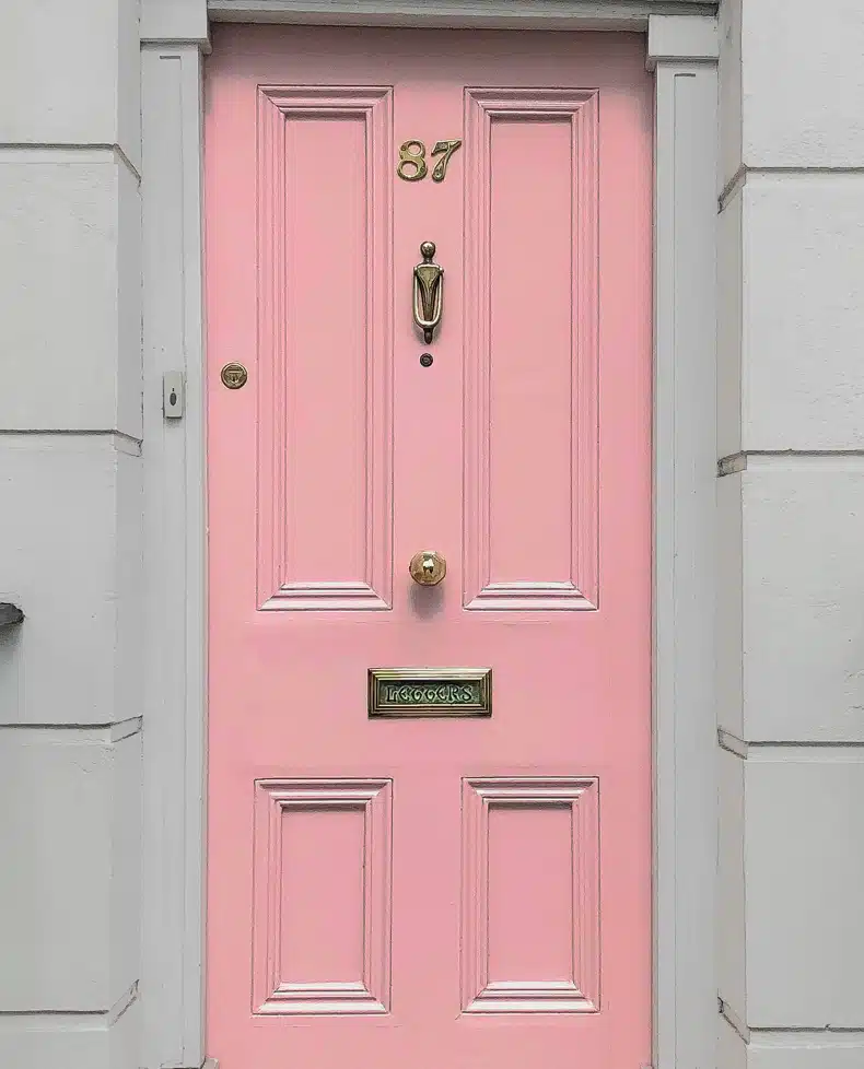 Front Door Colors for Gray Houses