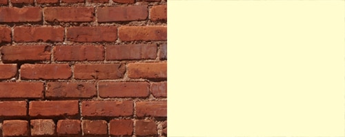 exterior brick paint cream color