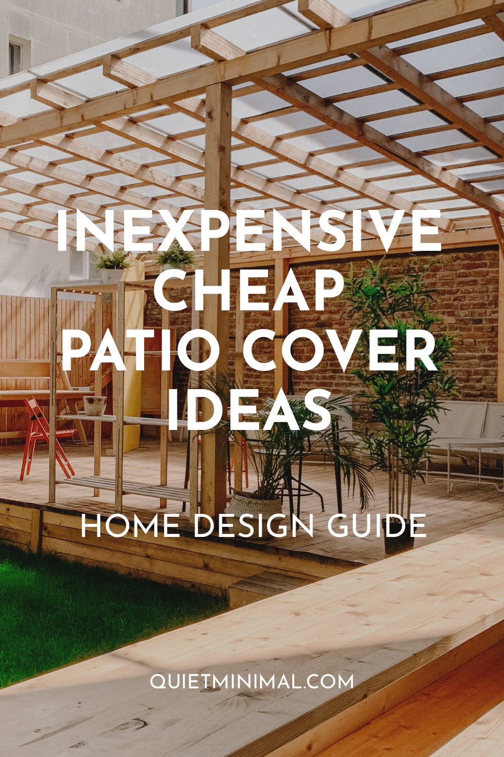 Patio Covers 11 Affordable & Stylish Solutions Quiet Minimal