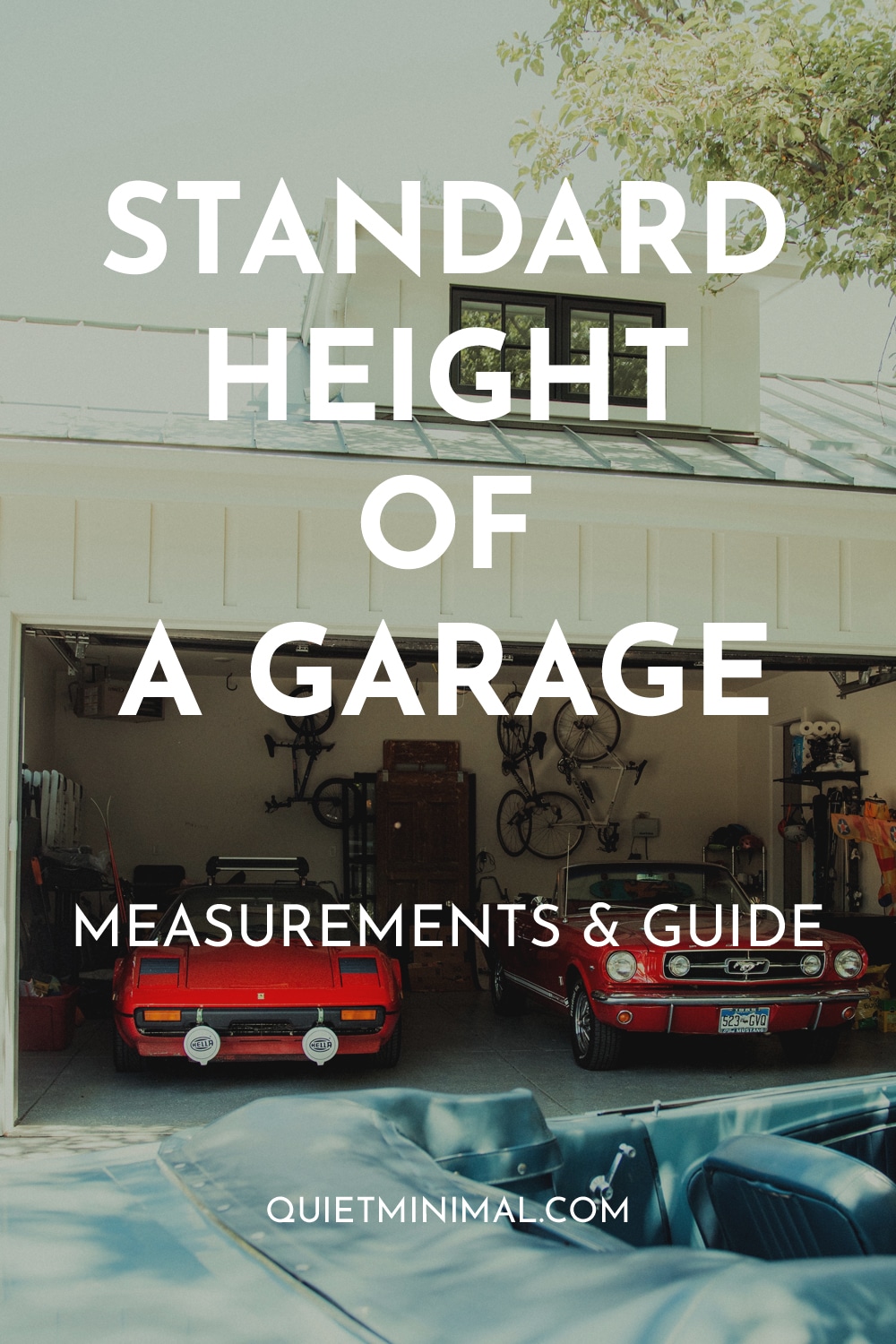 standard height of a garage