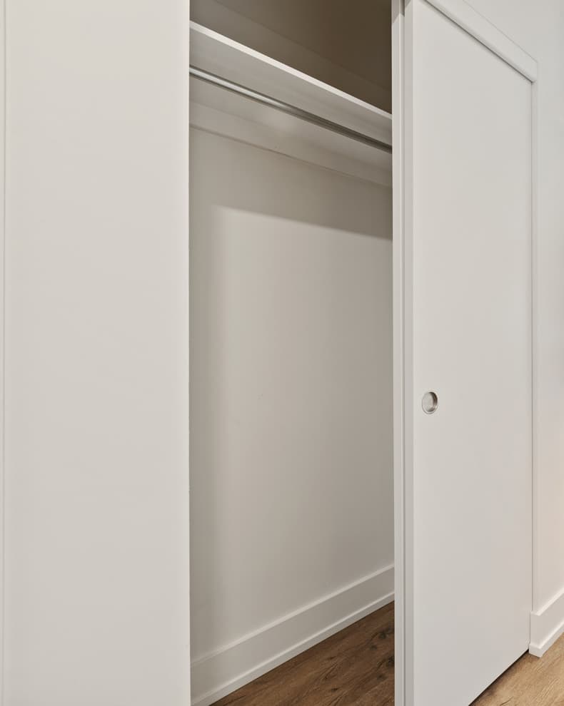 pocket closet door
