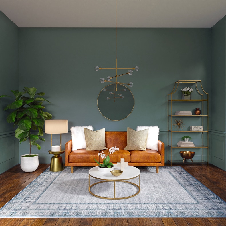 colors that go with sage green sky blue