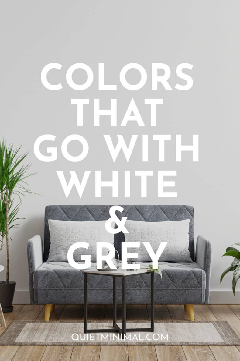 Discover 12 White and Grey Stylish Color Matches - Quiet Minimal