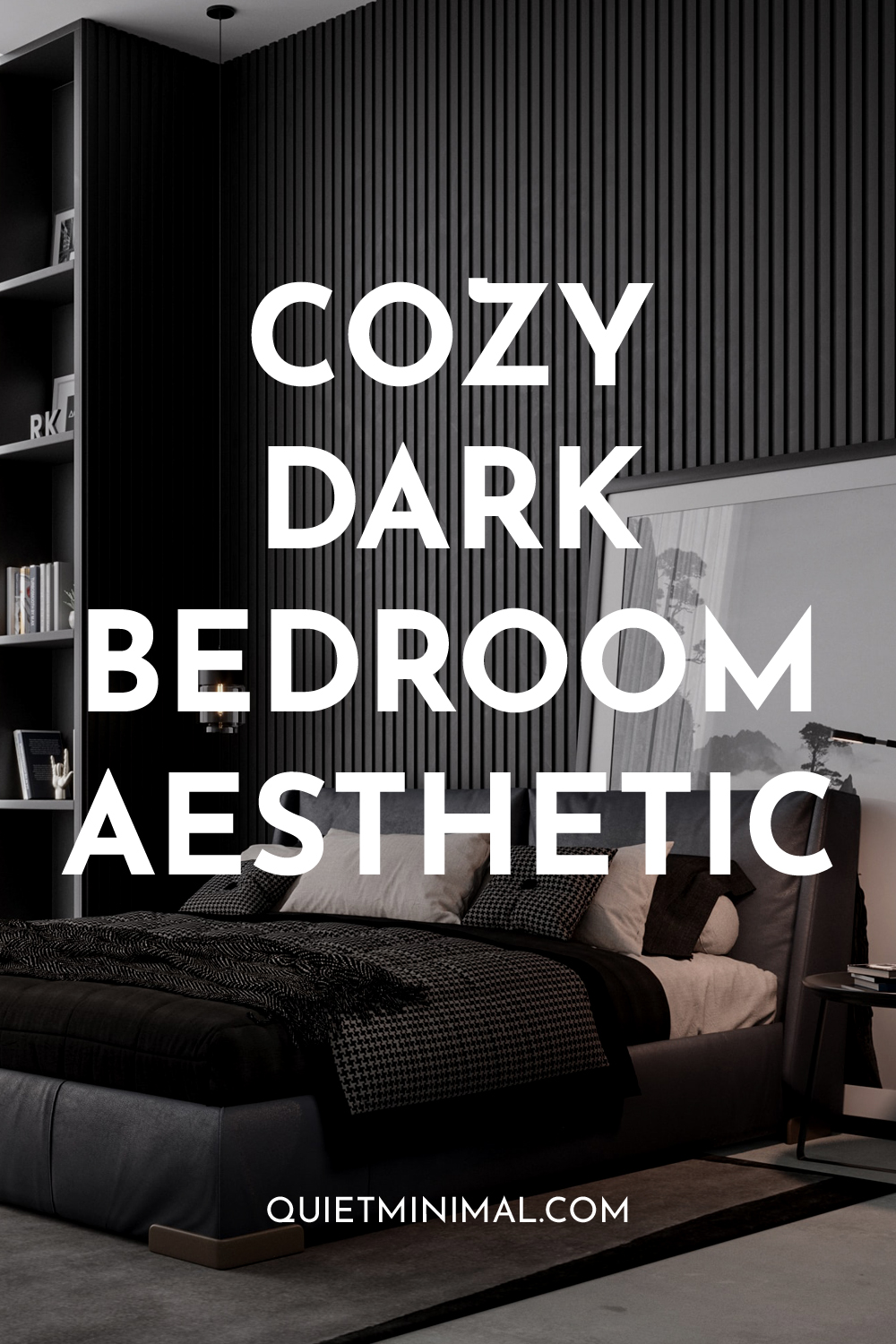 cozy dark bedroom aesthetic ideas