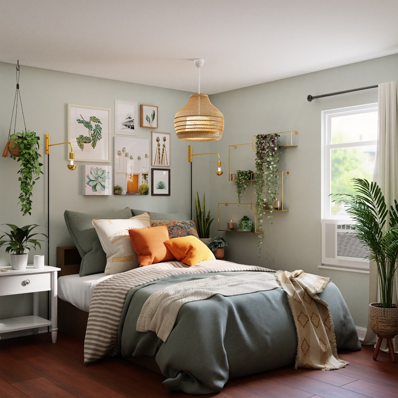 indoor plants ideas for small bedrooms