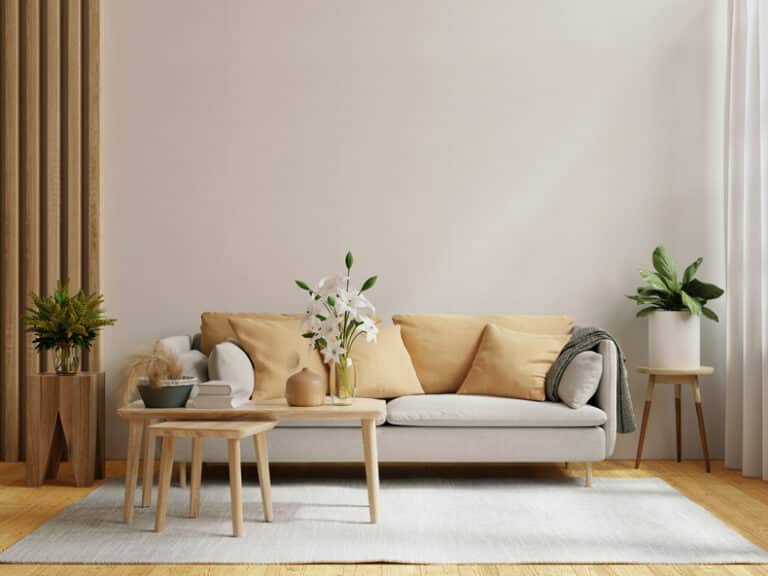 Beige Sofa? 10 Living Room Décor Tips - Quiet Minimal