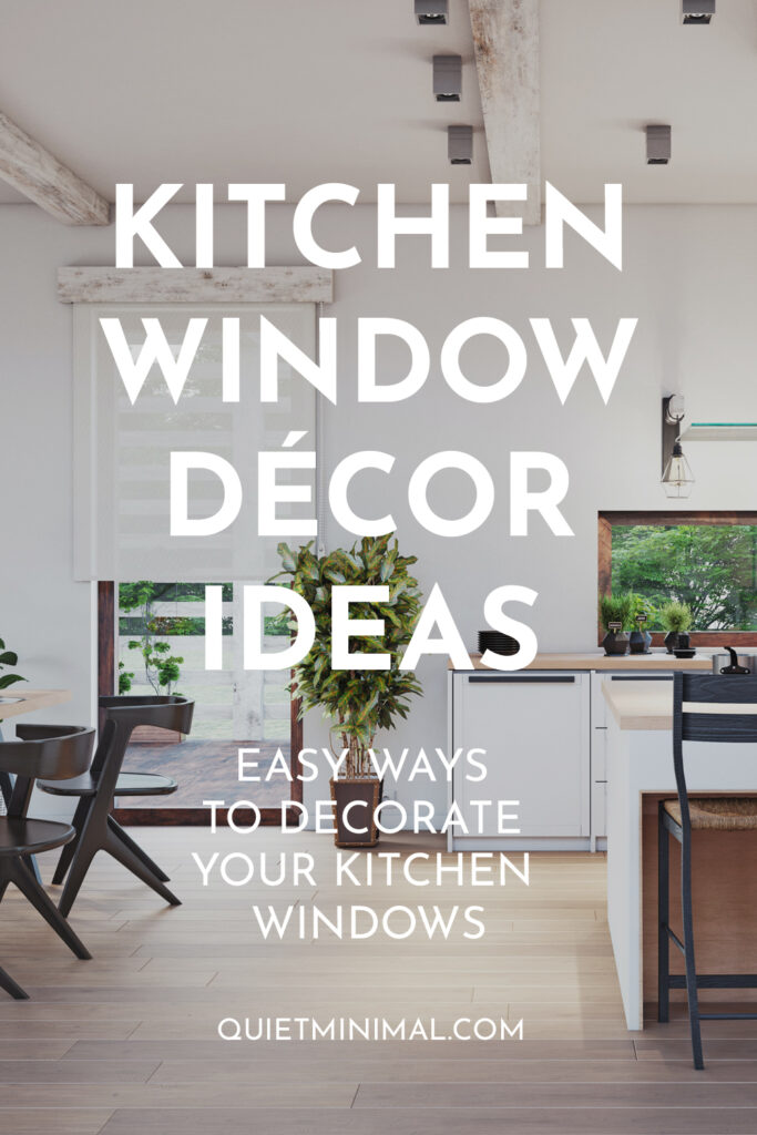 kitchen window decor ideas