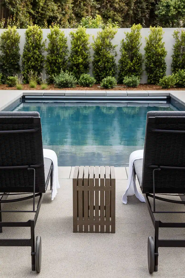 la Jolla contemporary minimalist home, pool