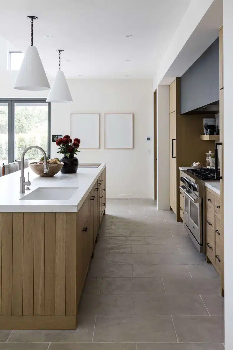 la Jolla project, contemporary minimalist kitchen