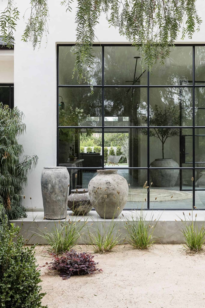 la Jolla project, a contemporary minimalist home garden