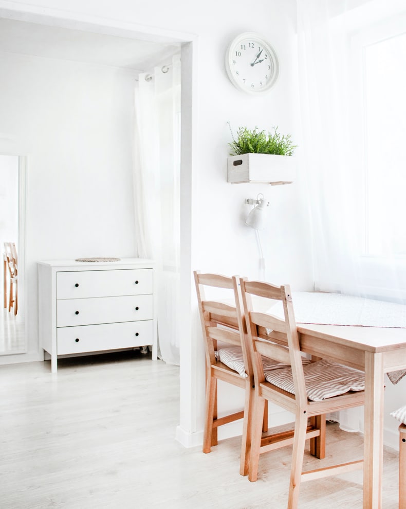 second hand furniture idea for a minimalist home