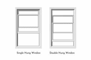 Single vs. Double Hung Windows: Know the Key Differences - Quiet Minimal