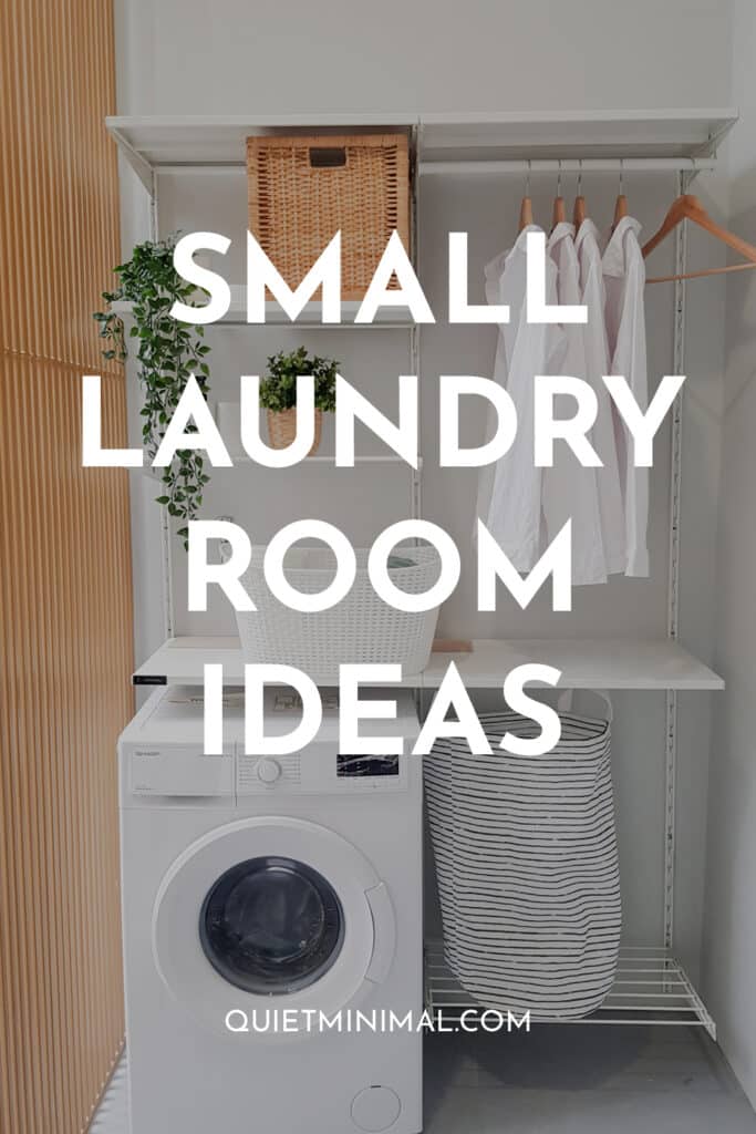 Small Laundry Room Ideas | Effortless Interior Design Tips - Quiet