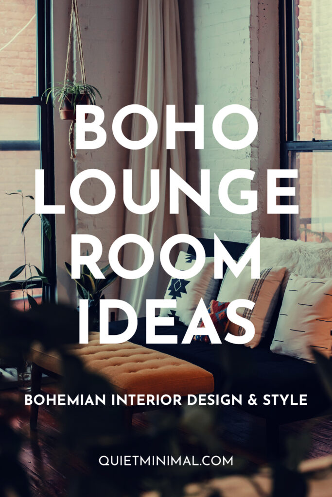 bohemian lounge room ideas