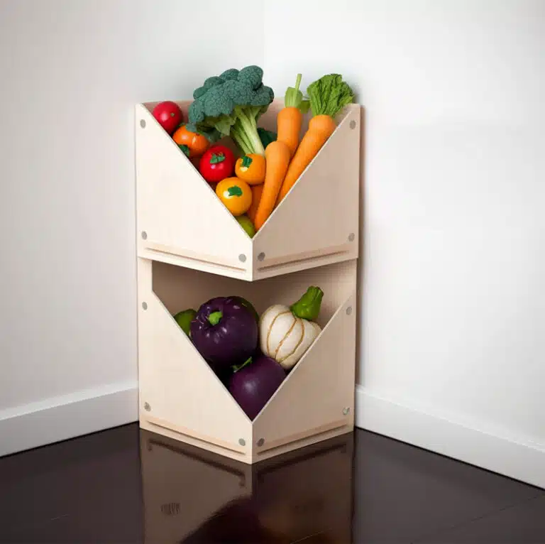 vegetable storage bin tutorial