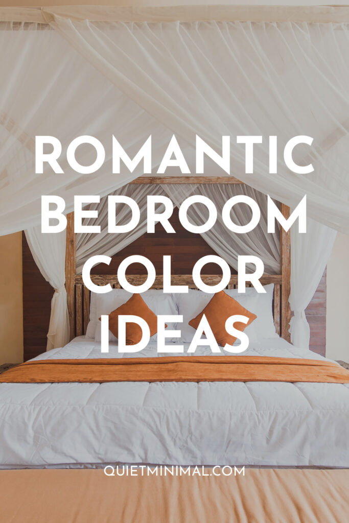 romantic bedroom color ideas