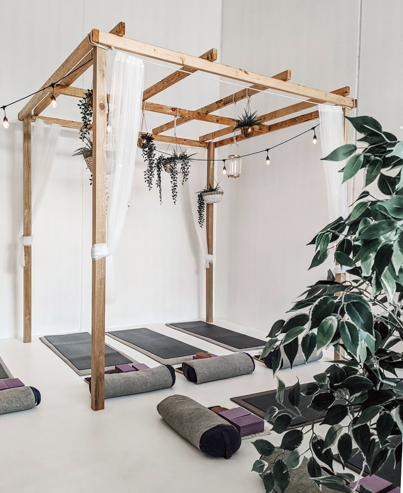 yoga room idea