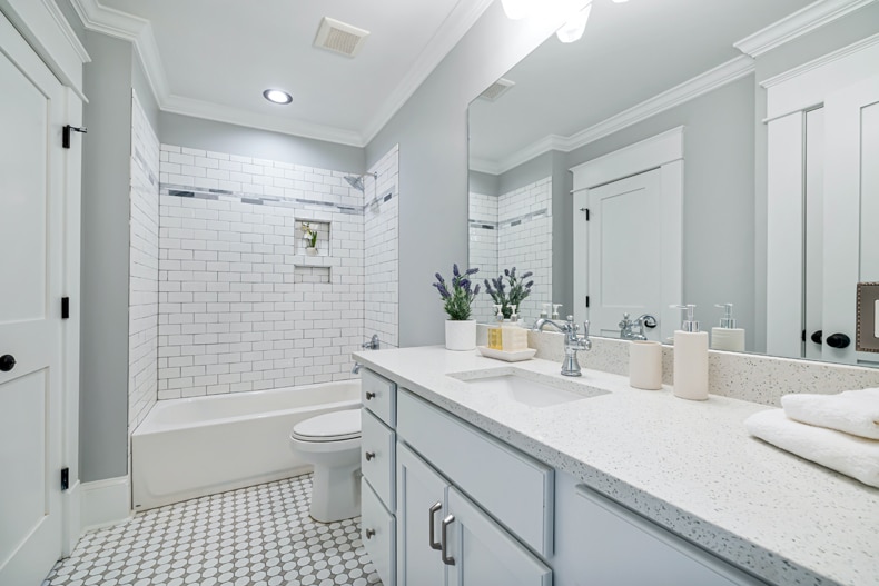 Elevate Your Bathroom: 12 Subway Tile Shower Reinventions! - Quiet Minimal