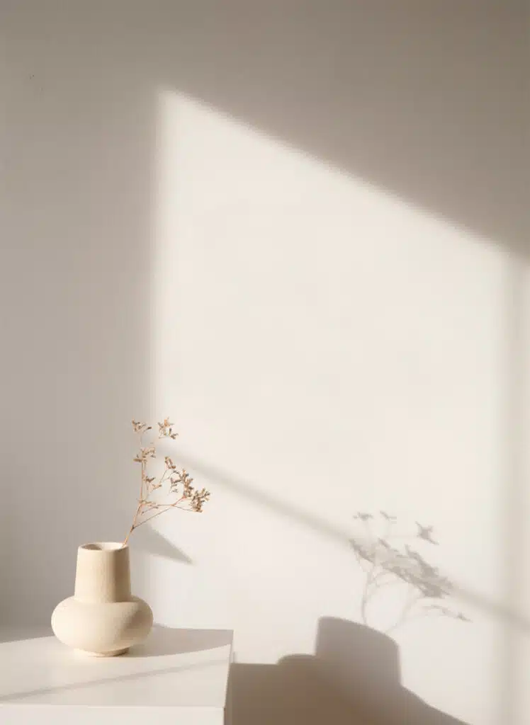 minimalist lighting for a zen atmosphere