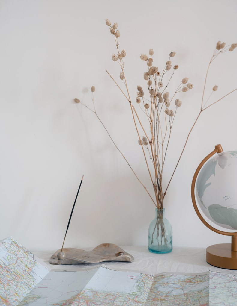 aromatic elements for a zen atmosphere