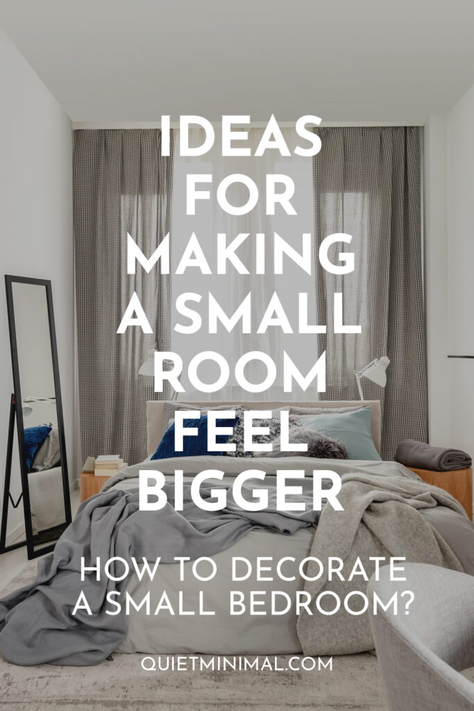 how to decorate a small bedroom