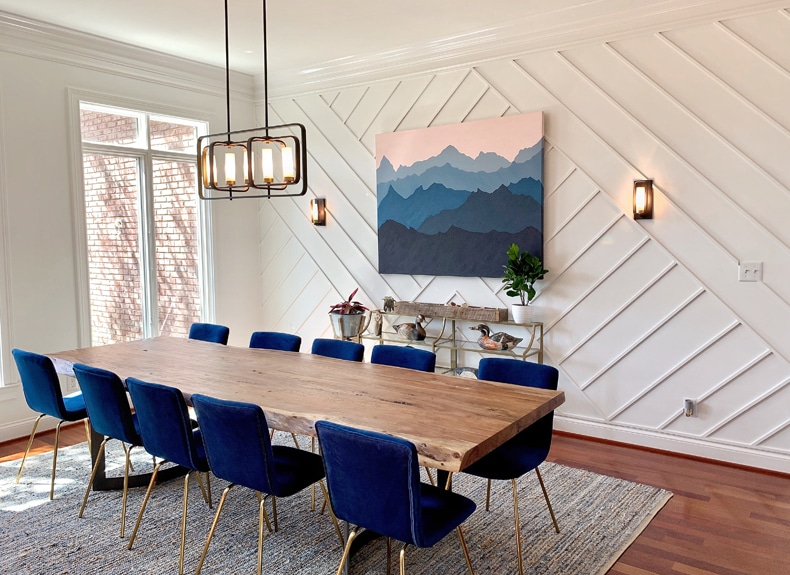 dining room rug style idea