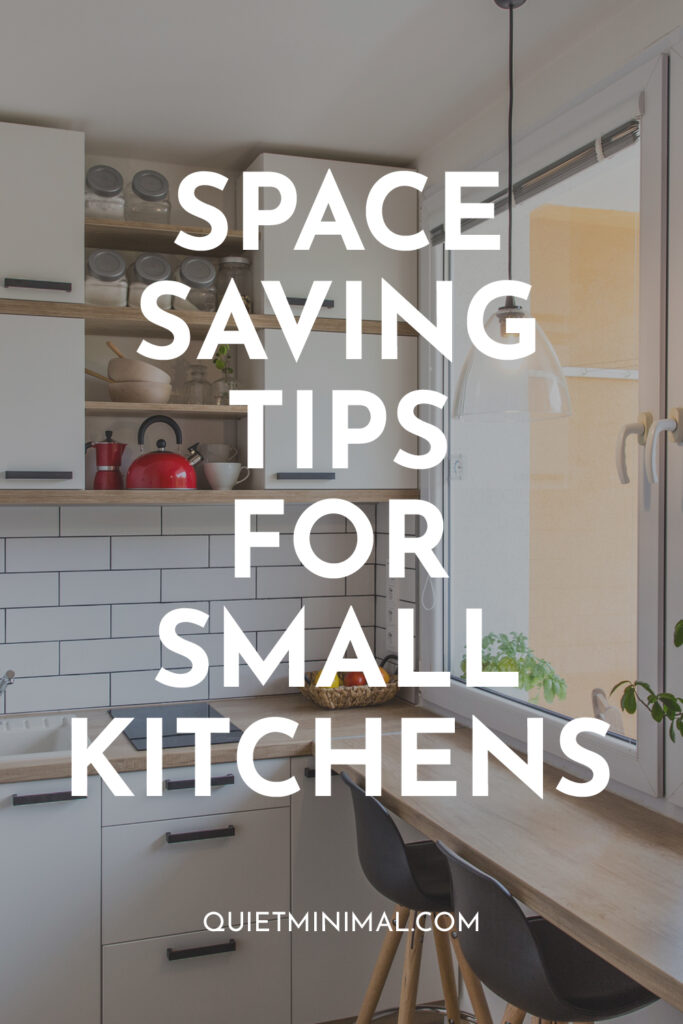 space-saving tips for small kitchens