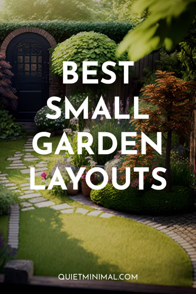 small garden design layout 