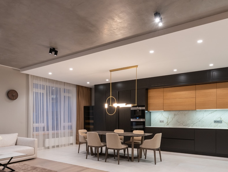 types of ceiling lights