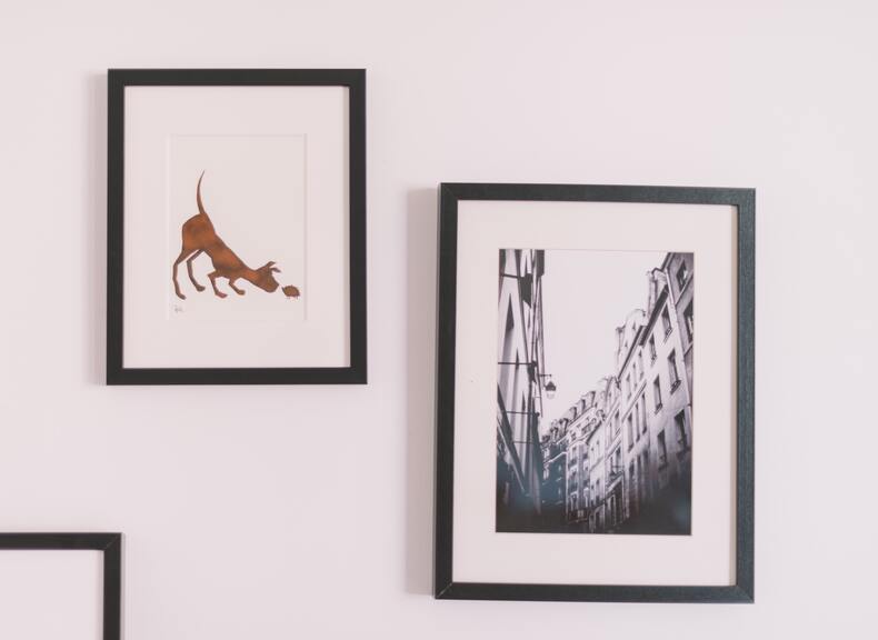 Various artworks can add beauty and character to your kitchen, complementing its style and color scheme