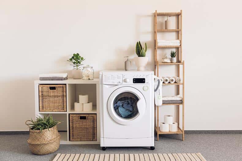 organizational tips for small laundry room