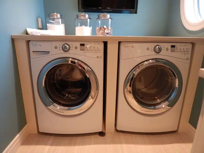 Storage tips for a small laundry room