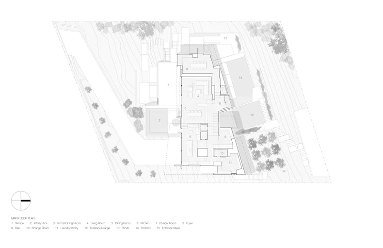 full floor plan of an Esquimalt House