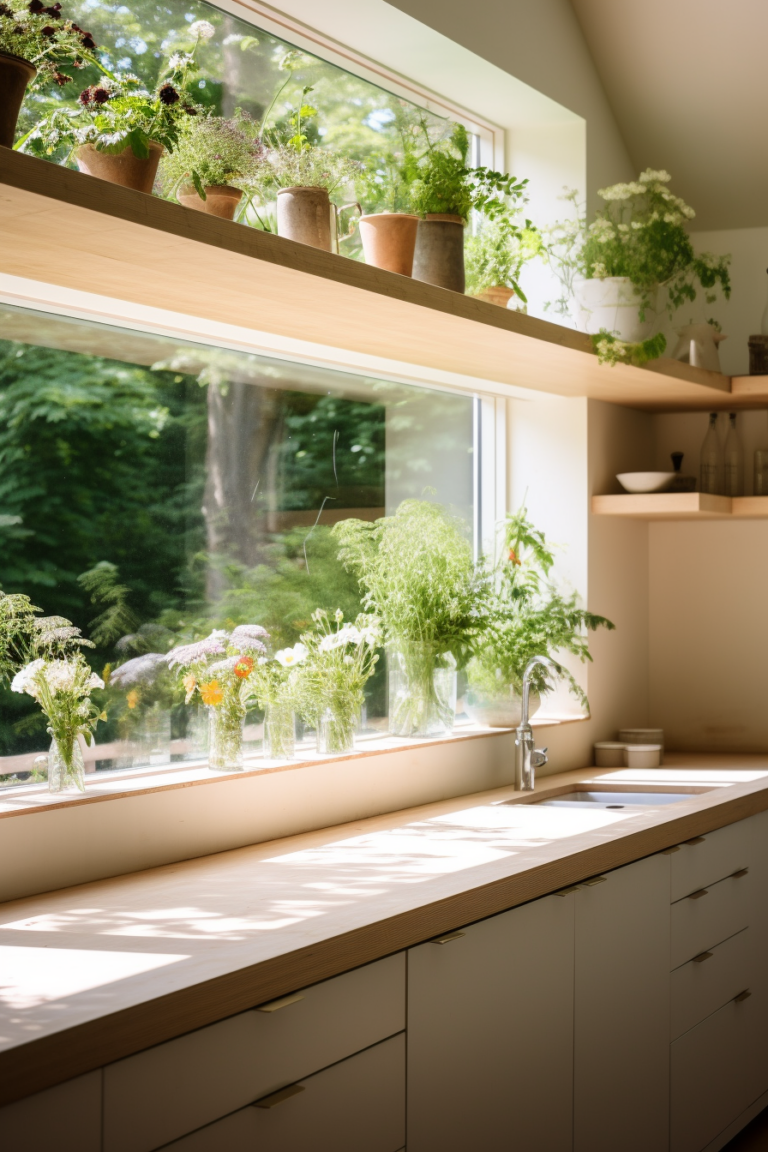 Let The Sunshine In Brilliant Kitchen Garden Window Over Sink Ideas   Kitchen Garden Window Over Sink Ideas 12 1 768x1152 