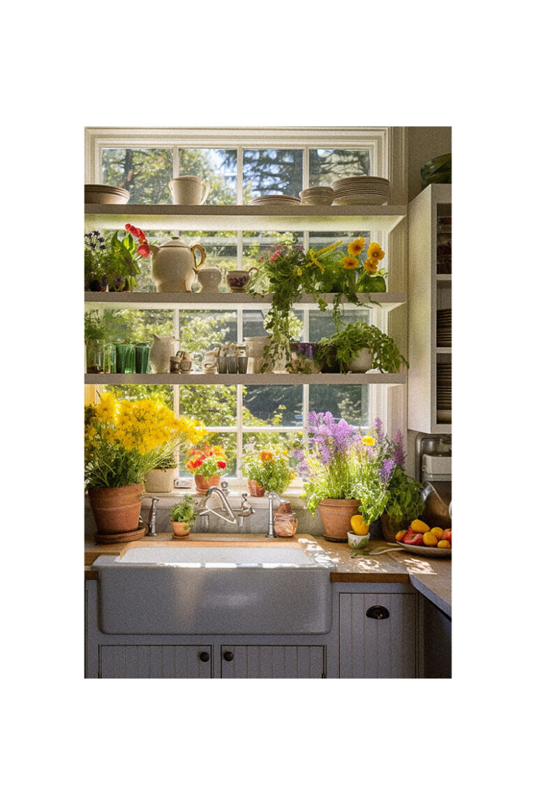 Garden Beauty Dive Into Window Over Sink Ideas Quiet Minimal   Kitchen Garden Window Over Sink Ideas 2 768x1152 