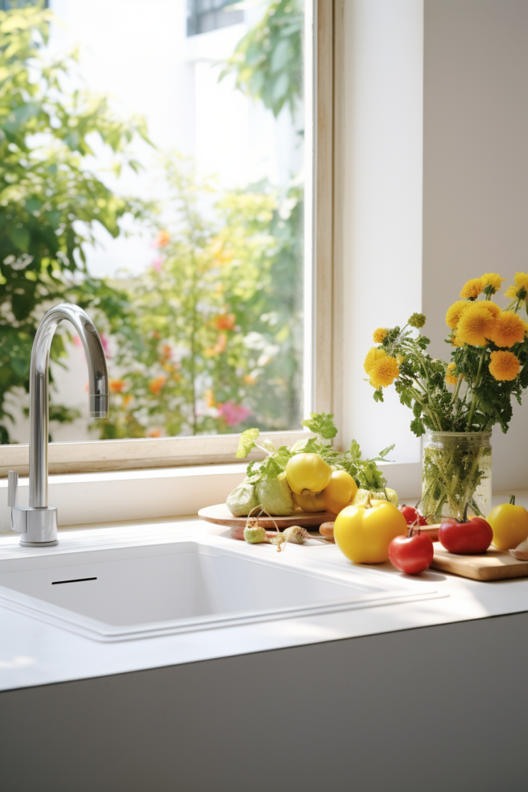 Let The Sunshine In Brilliant Kitchen Garden Window Over Sink Ideas   Kitchen Garden Window Sink Ideas 8  768x1152 