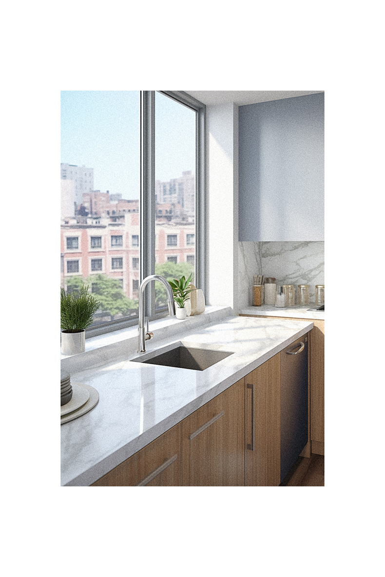 Reinvent Kitchens Fresh Window Over Sink Designs Quiet Minimal   Modern Kitchen Ideas With Window Over Sink 5 