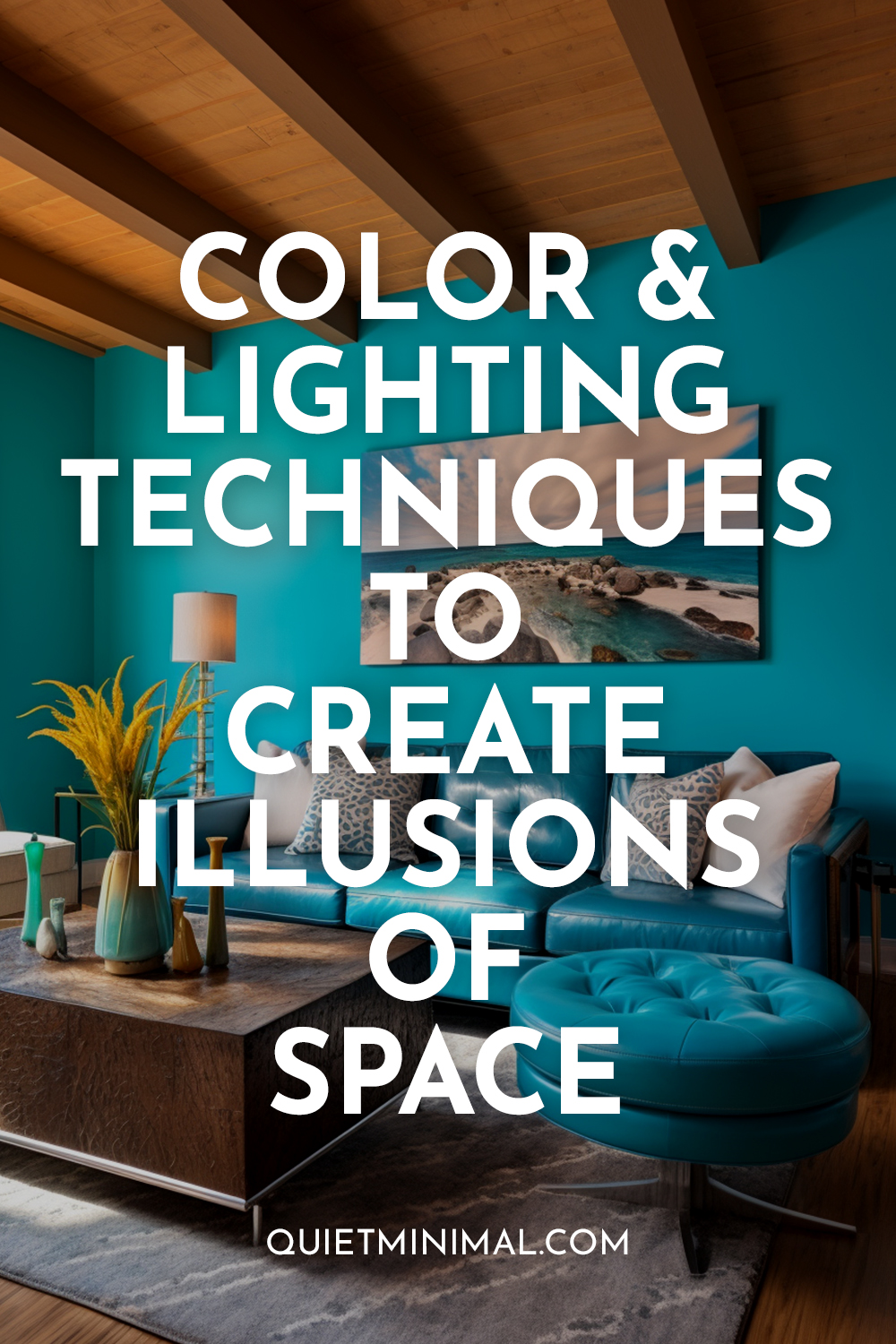 Using color and lighting techniques to create stunning illusions of space.
