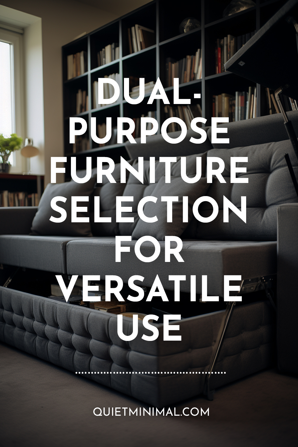 Dual-Purpose Furniture Selection: Versatile Use