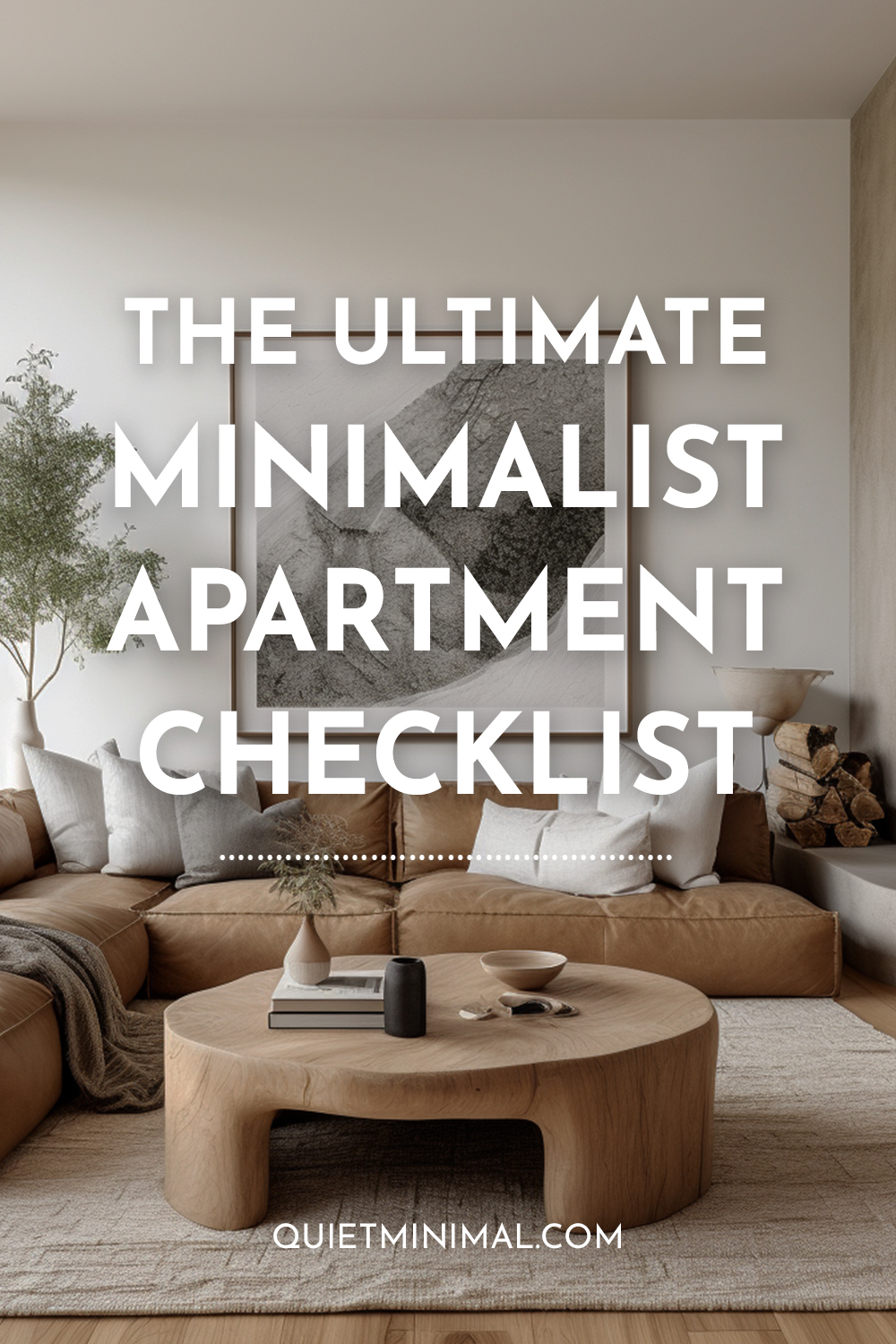 Minimalist Appartmement Checklist Pin Copy 