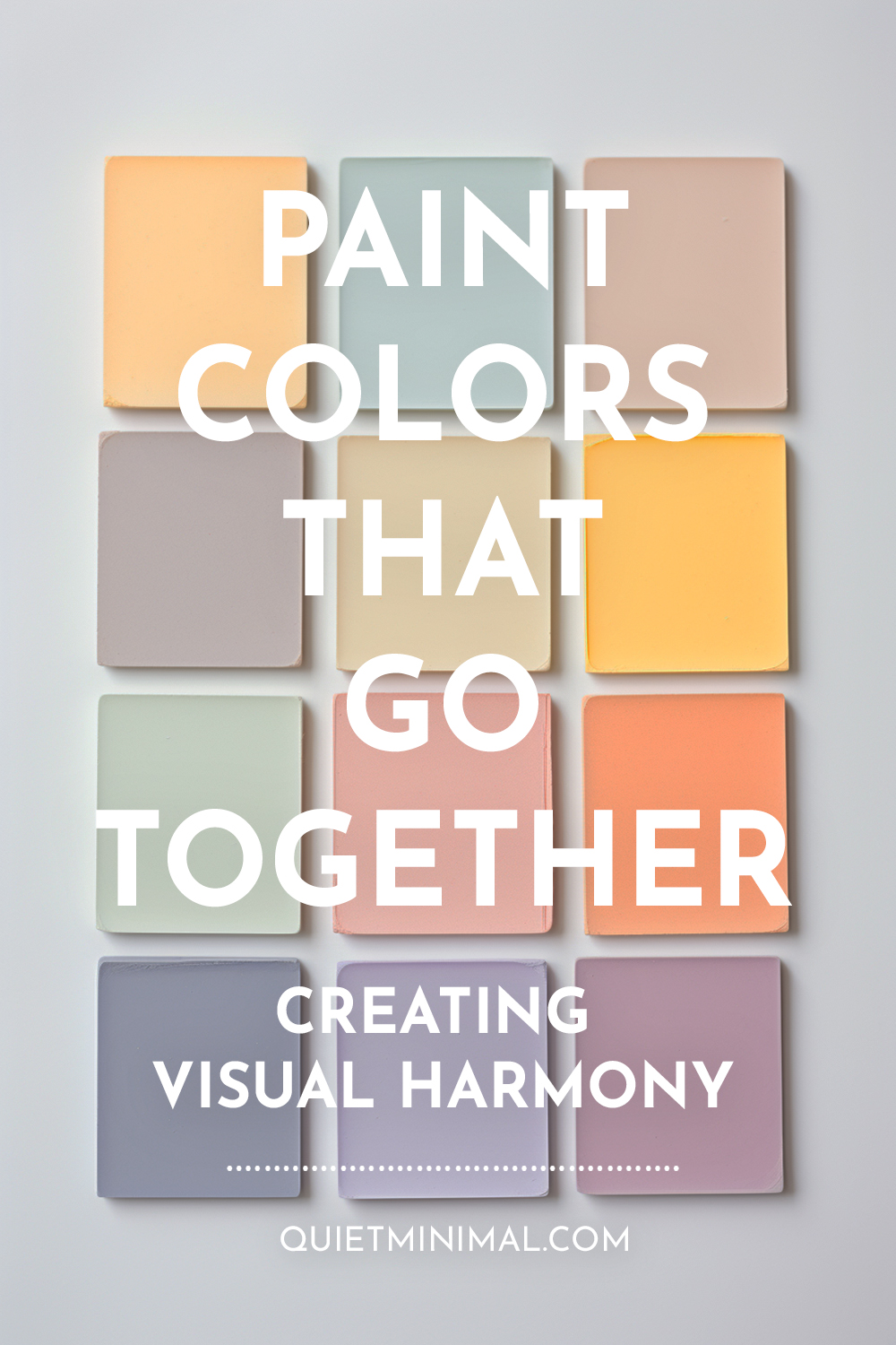Paint Color Combinations creating visual harmony.